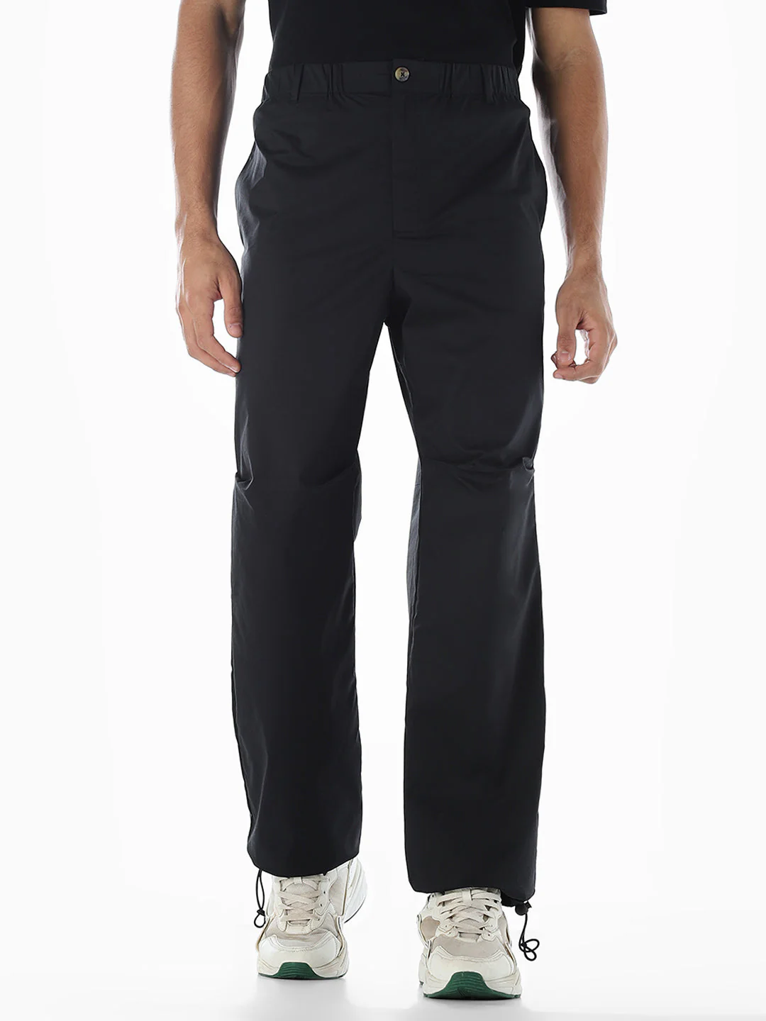 Black Relaxed Fit Pants