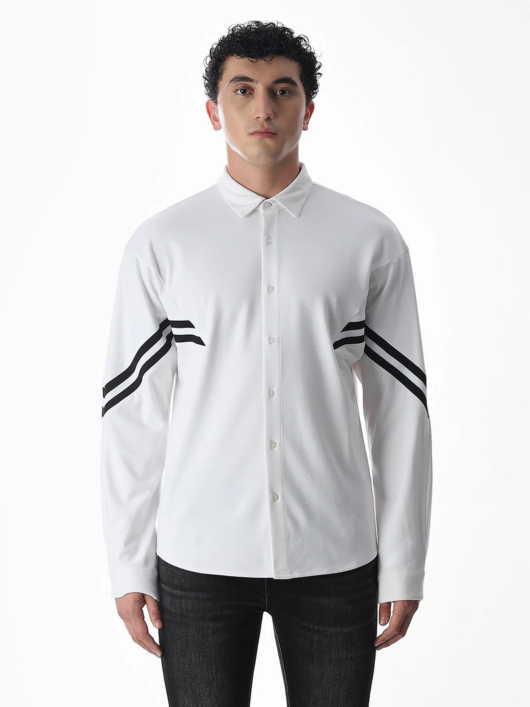 Full Sleeves Oversized Shirt - Image 8