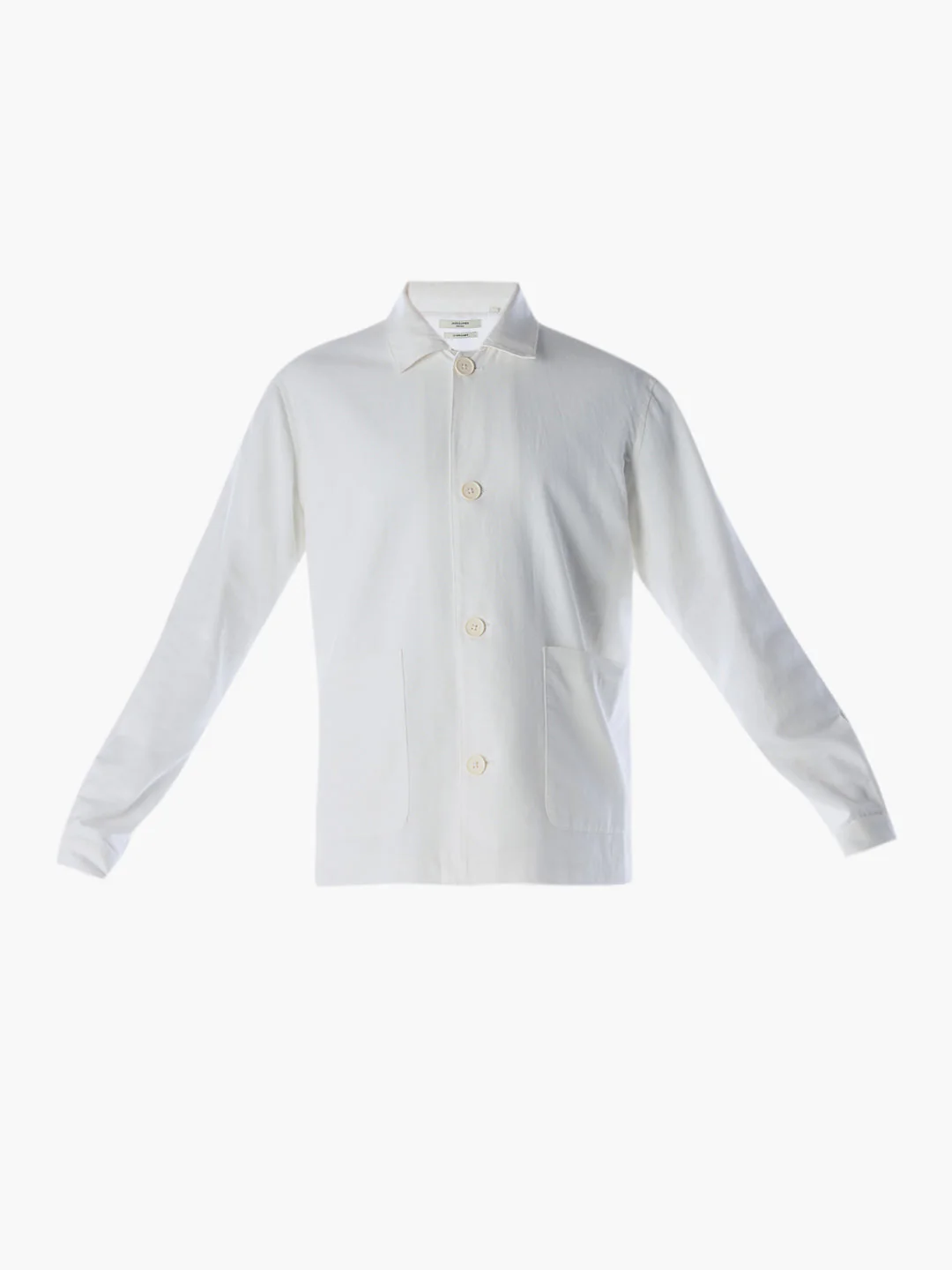 Cotton Flex Blend White Shirt - Image 7