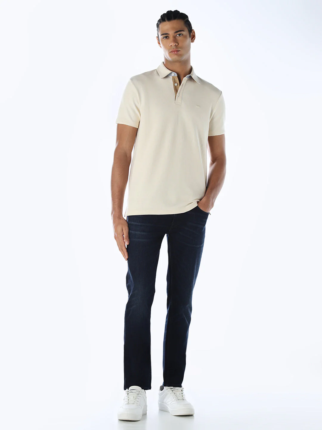 Cotton Regular Fit Polo - Image 6