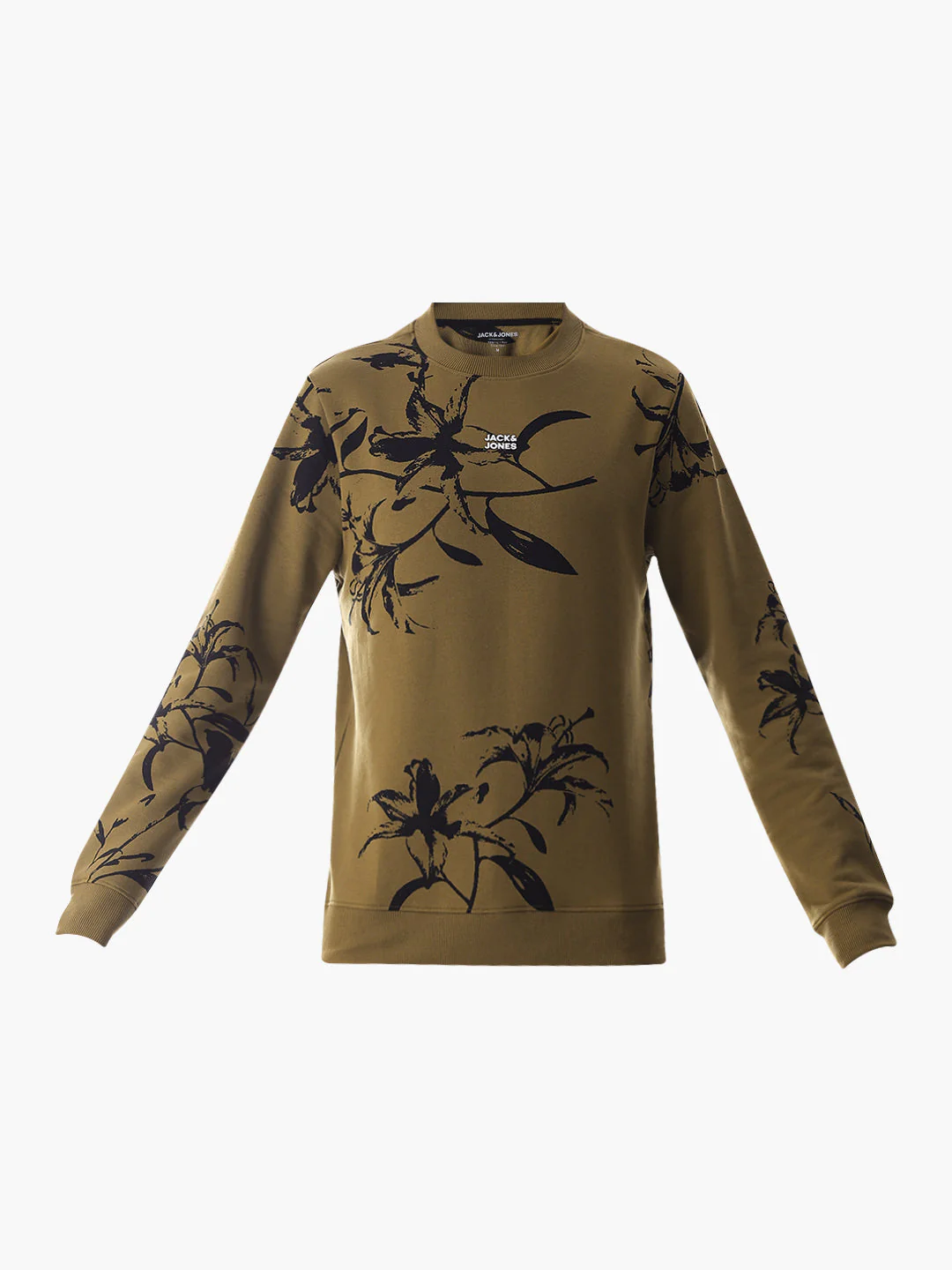 Golden Brown Printed Sweatshirt - Image 7