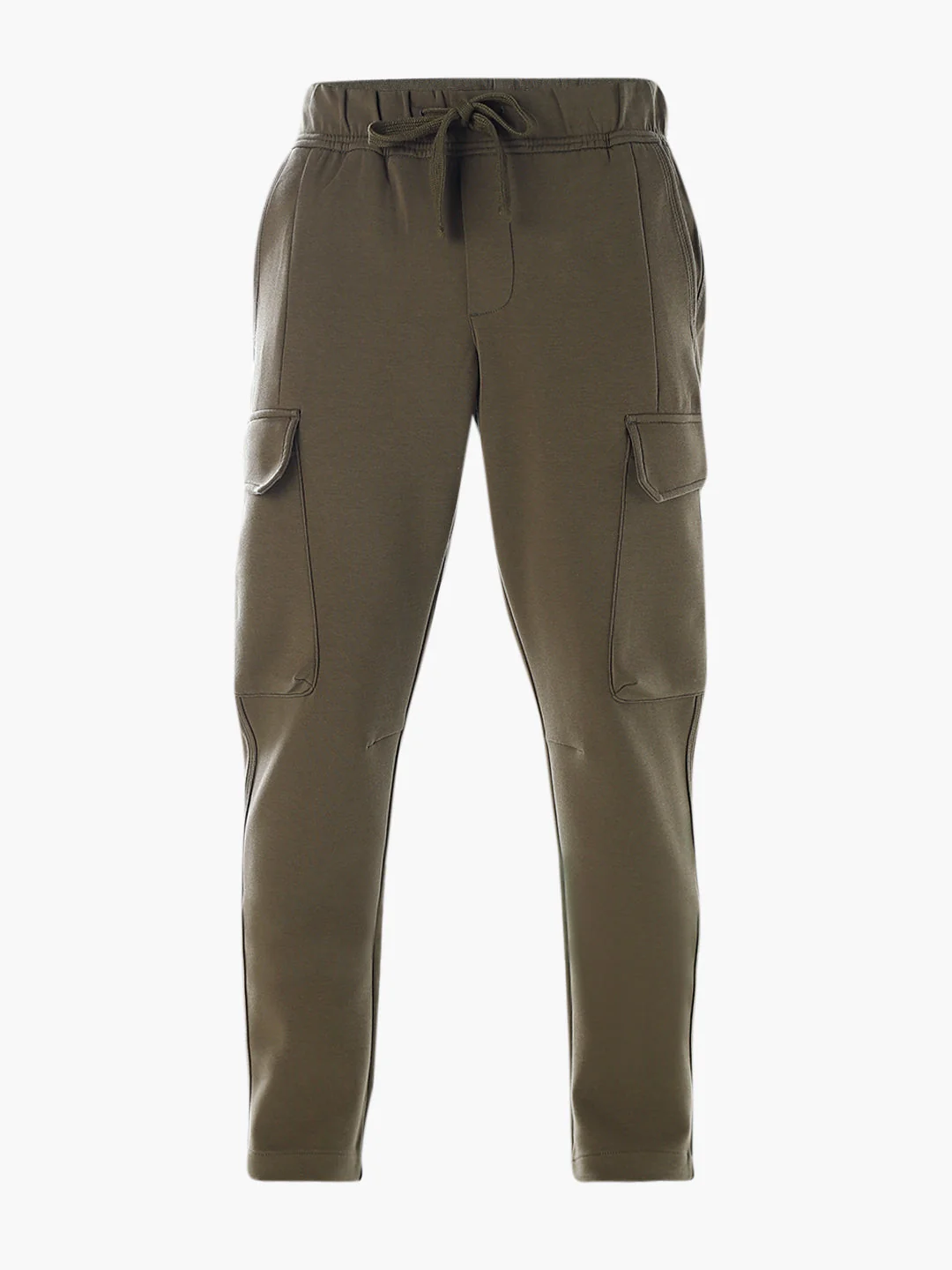 6 Pocket Loose Fit Sweatpants - Green - Image 6