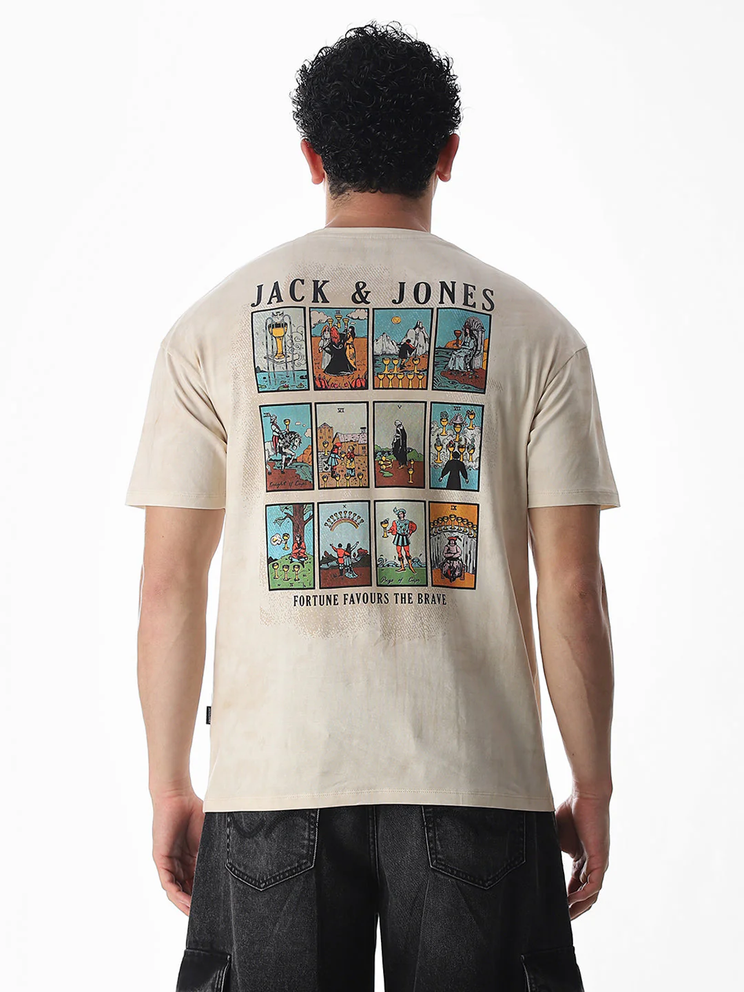 Tarot Card Printed Boxy Fit T-shirt - Image 10