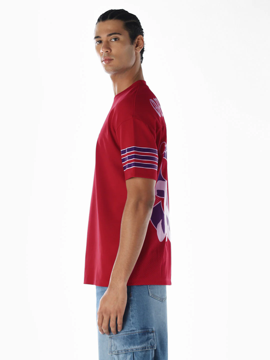 Logo Text Print Oversized T-shirt - Image 3