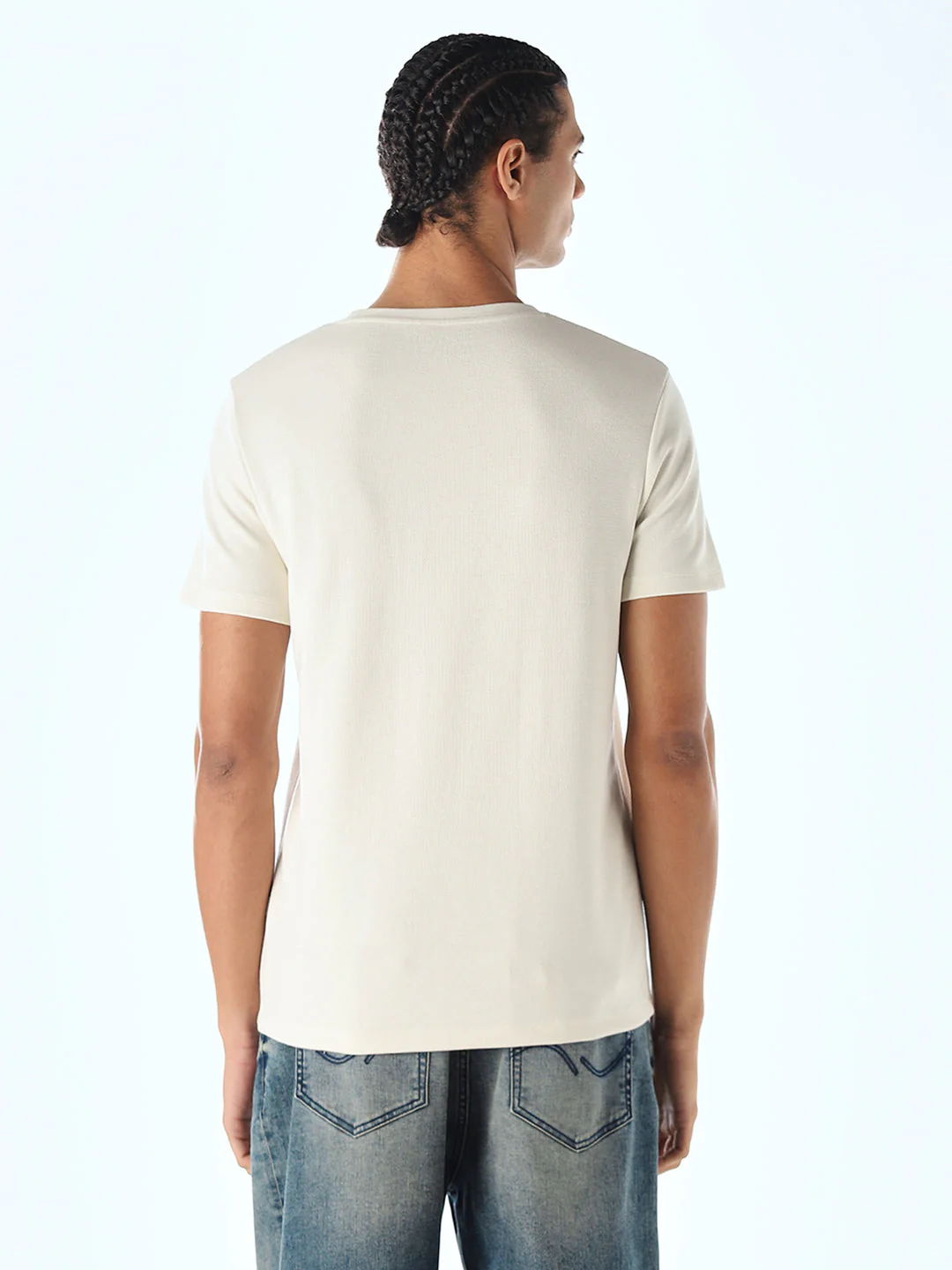 Cut & Sew Regular Fit T-shirt - Image 4