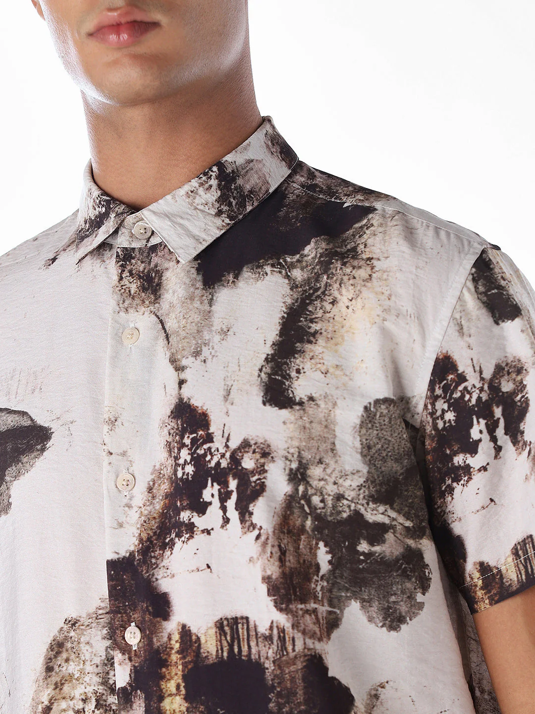 Printed Comfort Fit Shirt - Image 5