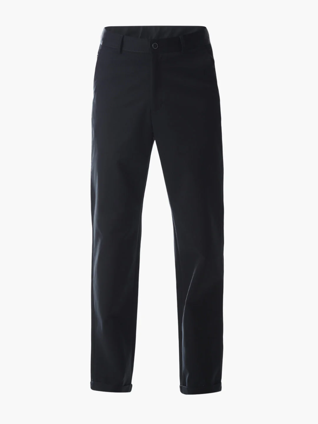 Navy Blue Low Rise Cotton Pants - Image 7