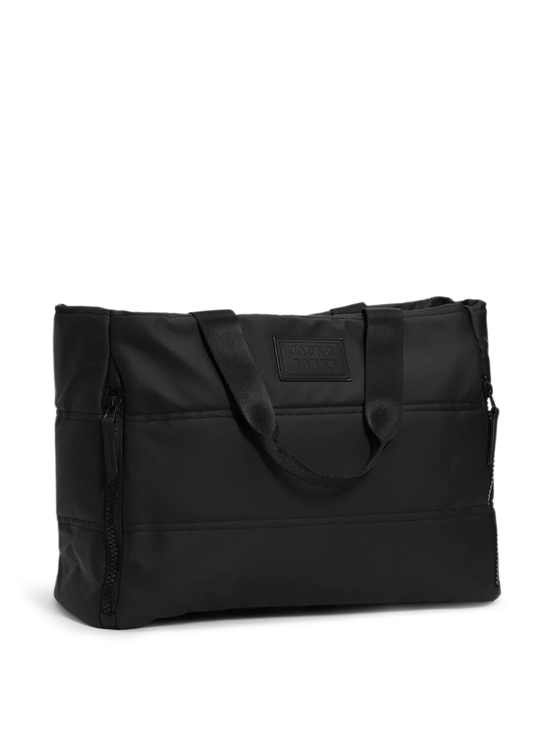 Black PU Tote Bag - Image 2