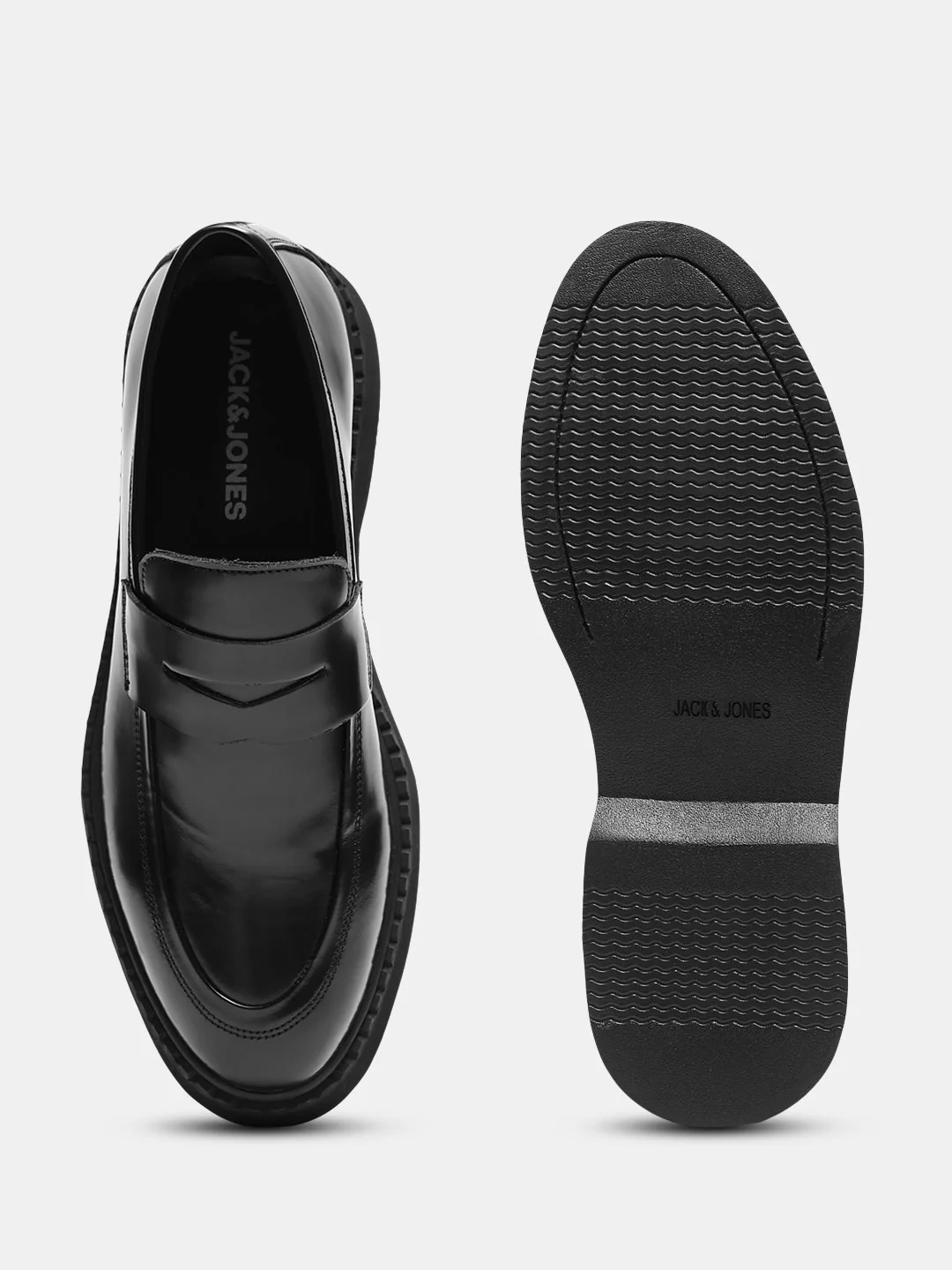 Premium Chunky Loafers - Black - Image 5