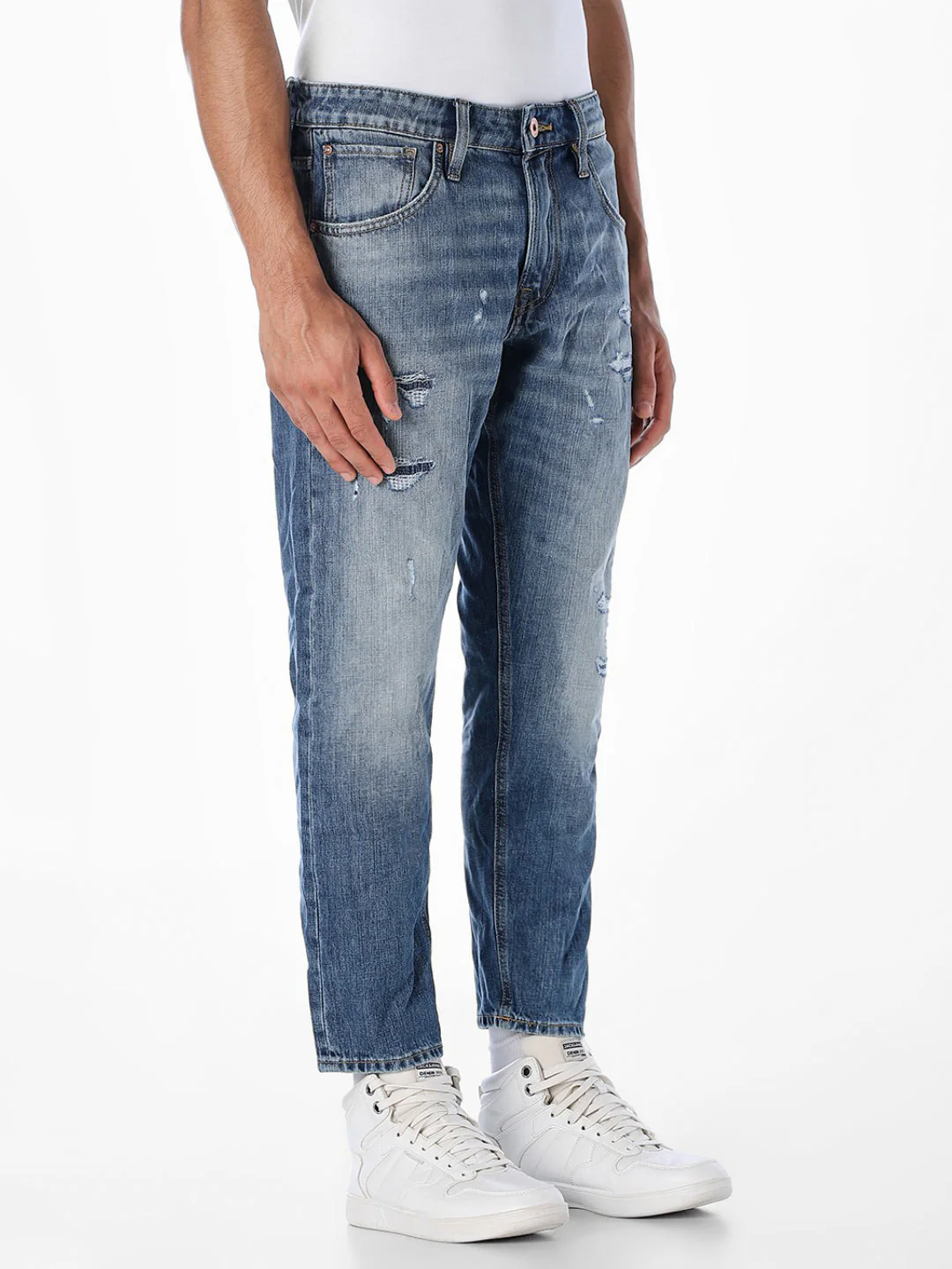 Distressed Frank Anti Fit Jeans - Image 2