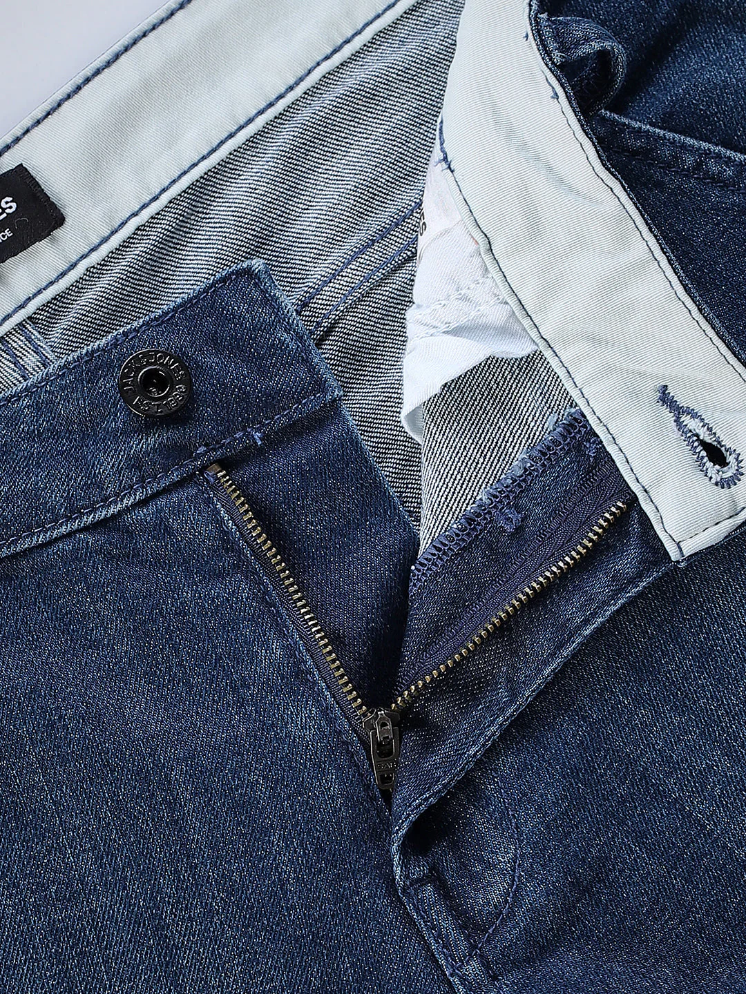 Dark Blue Clark Regular Fit Jeans - Image 5