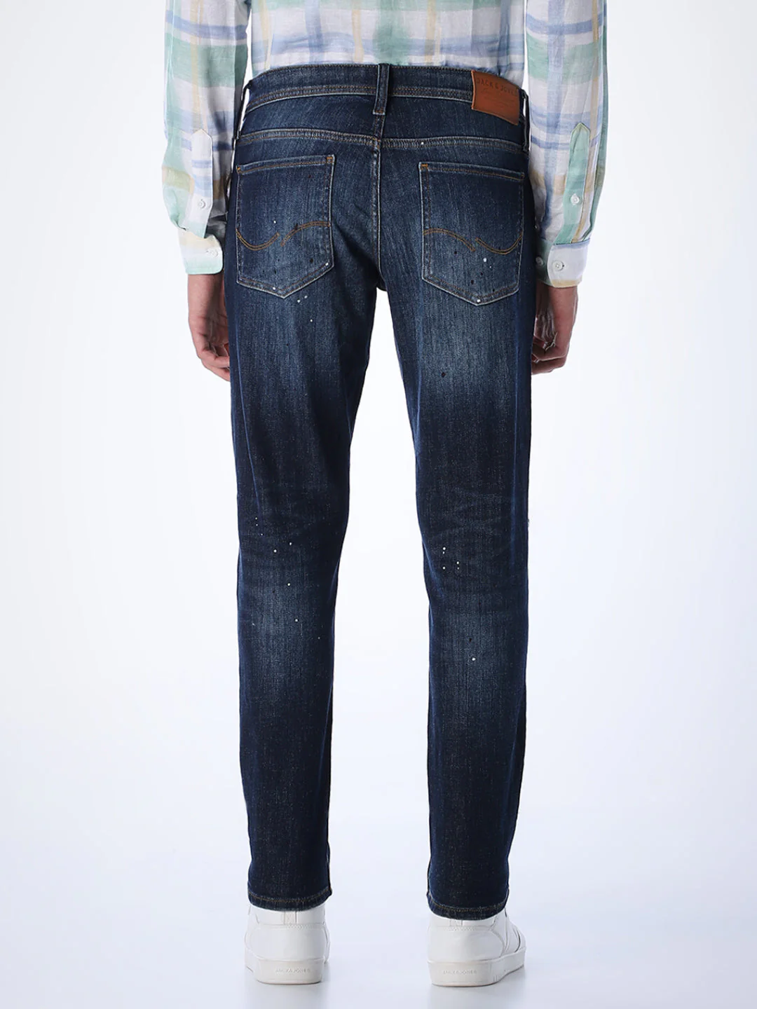 Heavily Distressed Slim Fit Jeans - Image 3