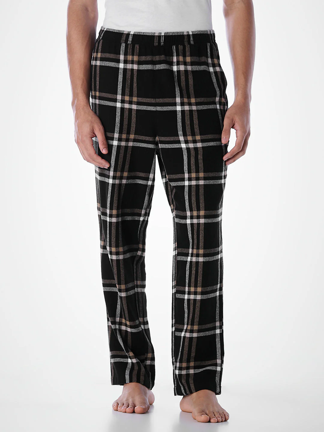 Check Cotton Pyjamas - Image 2