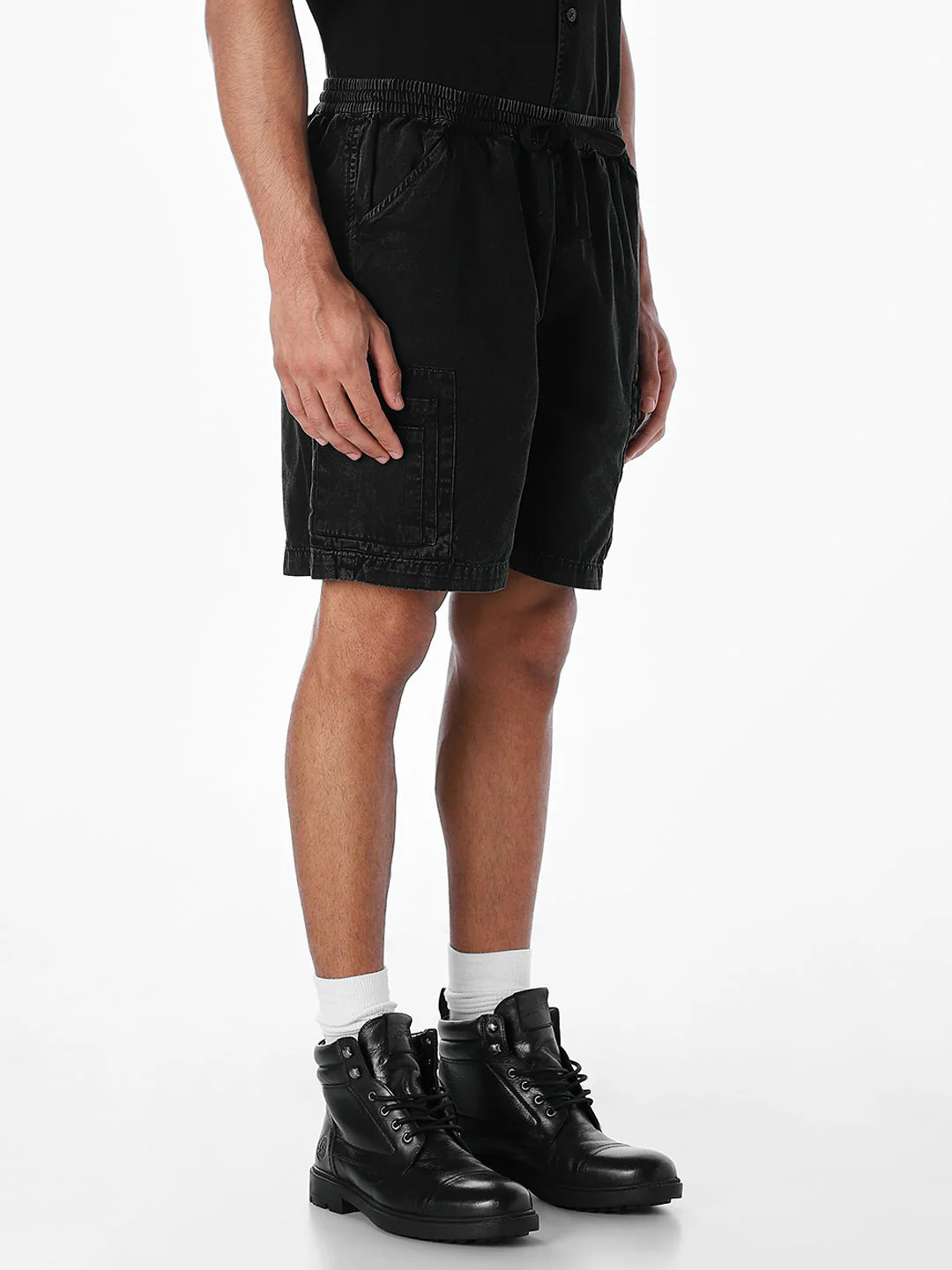 Cotton Utility Shorts - Image 2