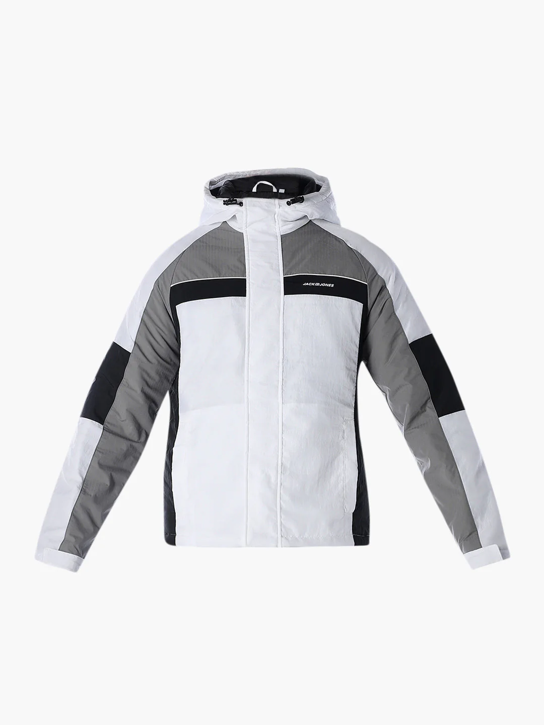 Colourblocked Nylon Hooded Jacket - Image 7