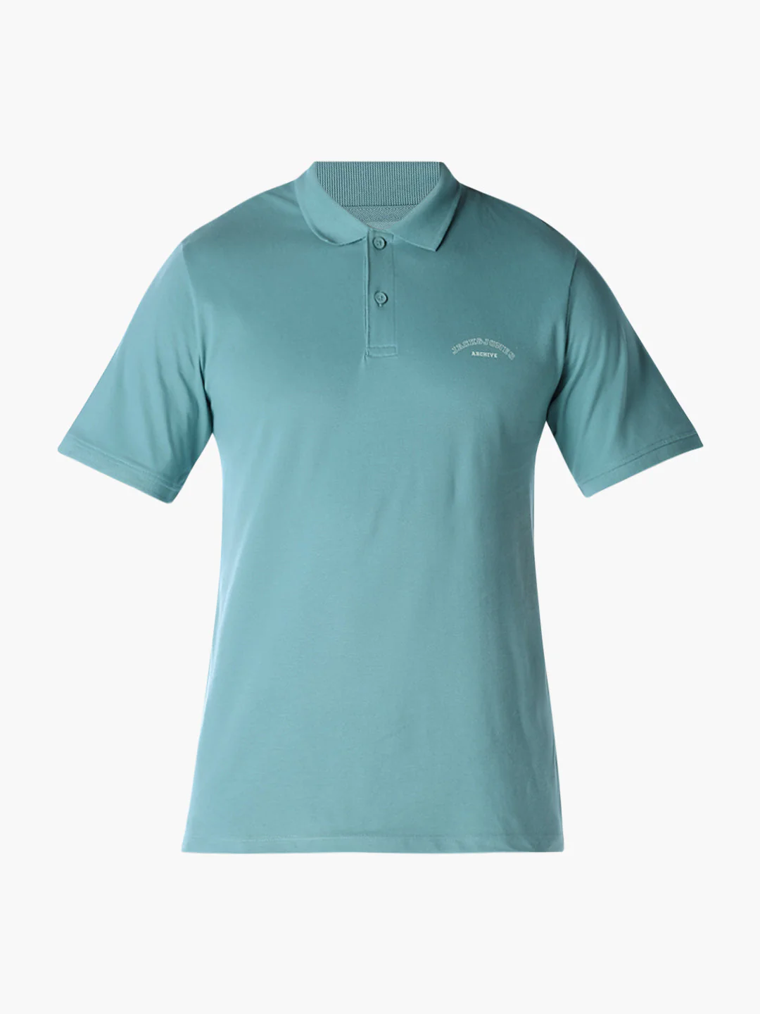 Blue Logo Print  Organic Cotton Polo - Image 7