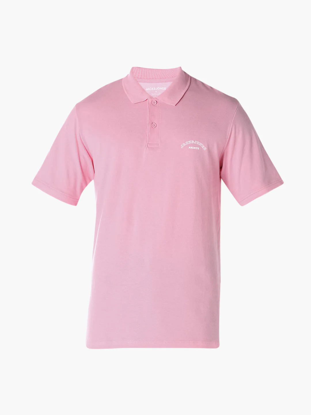 Pink Logo Print  Organic Cotton Polo - Image 7