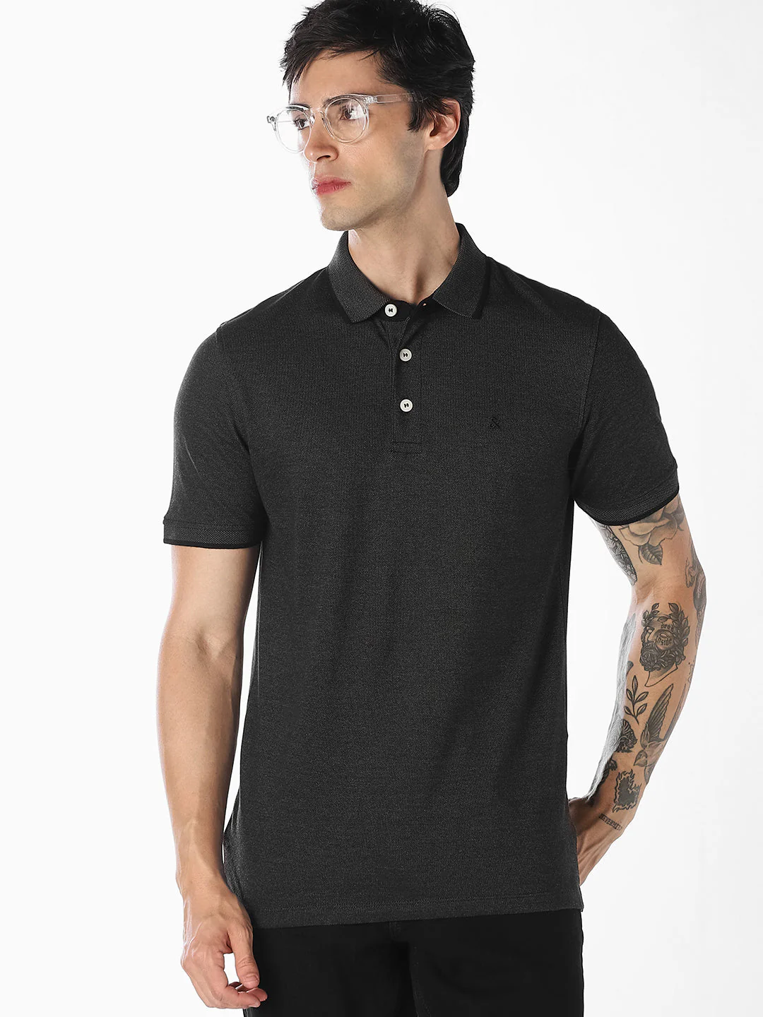 Organic Cotton Knitted Polo
