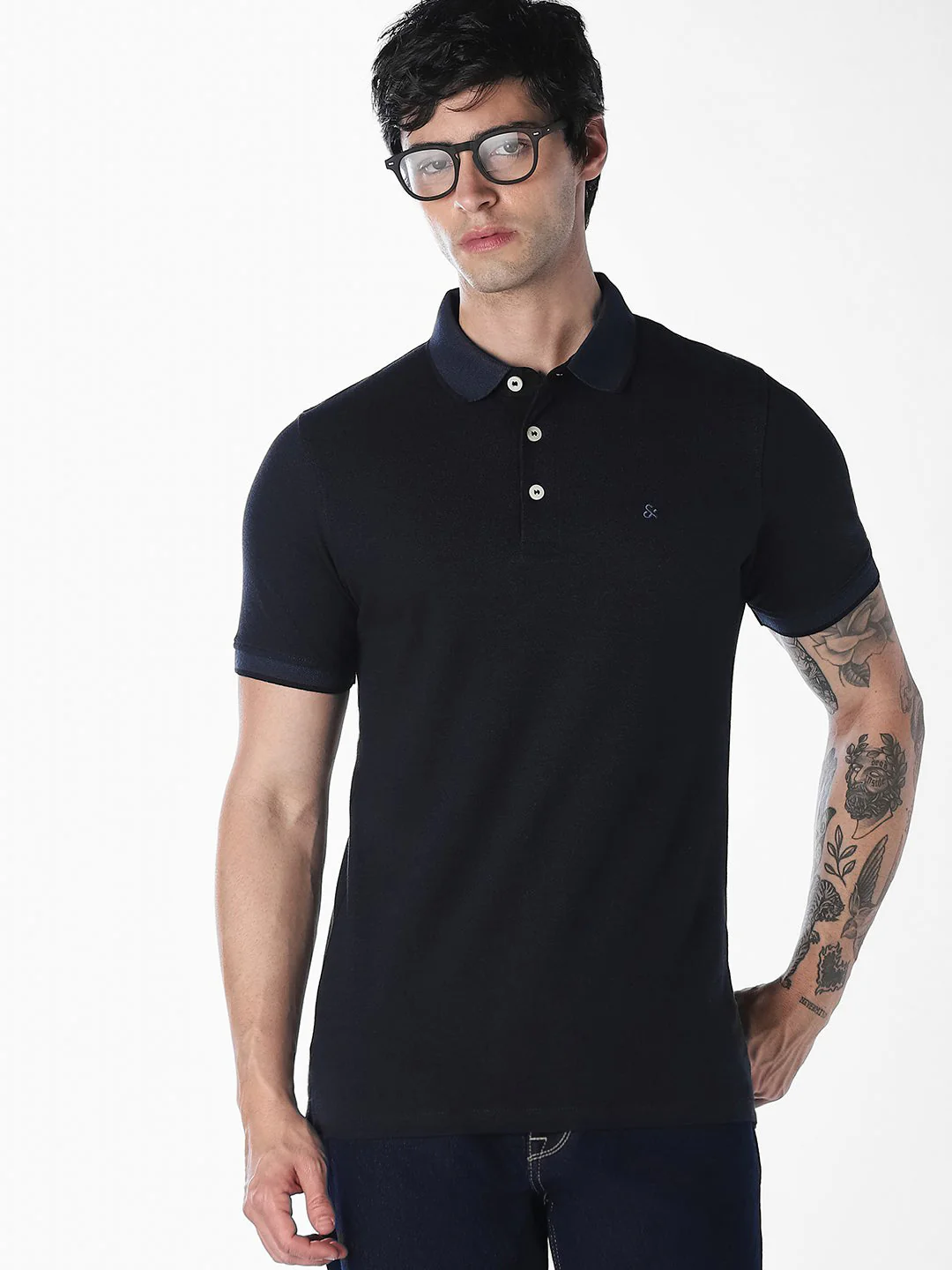 Contrast Tipping Organic Cotton Polo