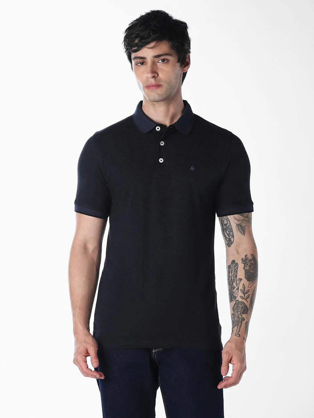 Contrast Tipping Organic Cotton Polo - Image 2