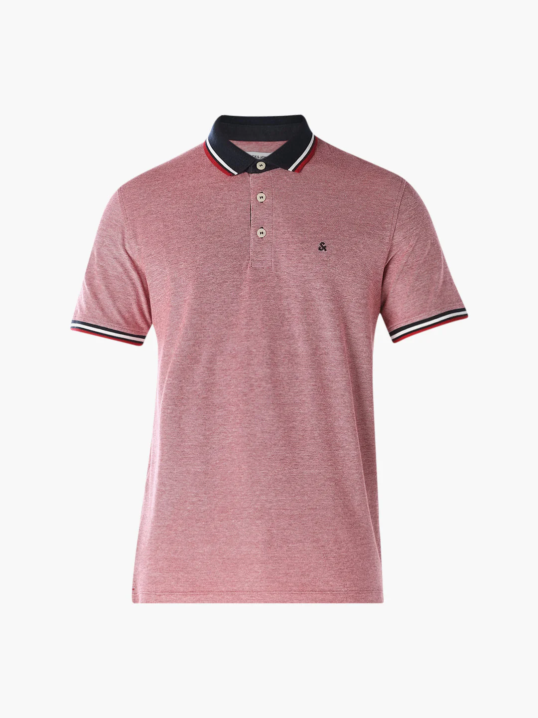 Contrast Tipping Melange polo - Image 7