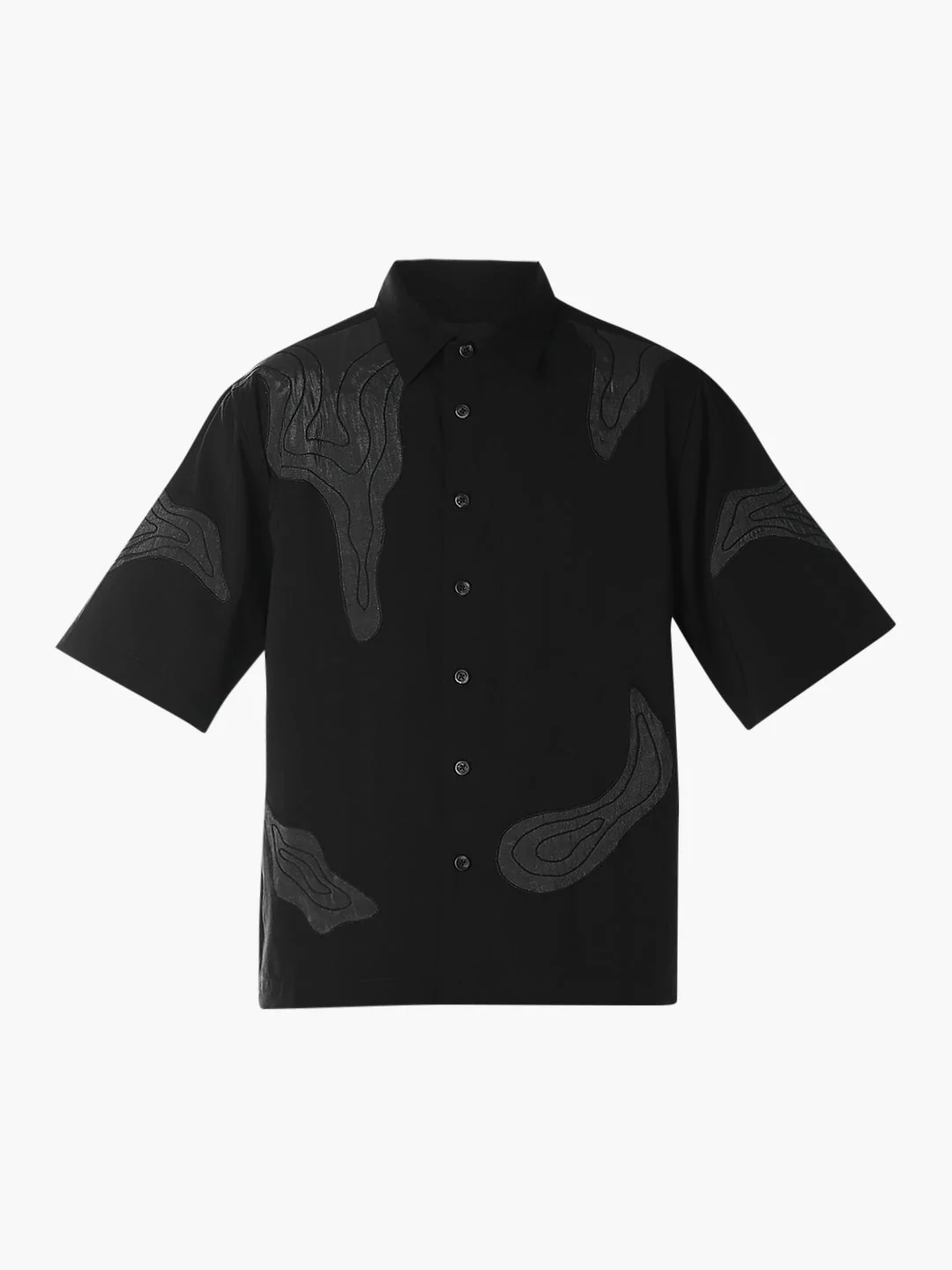 Black Embroidered Oversized - Image 7