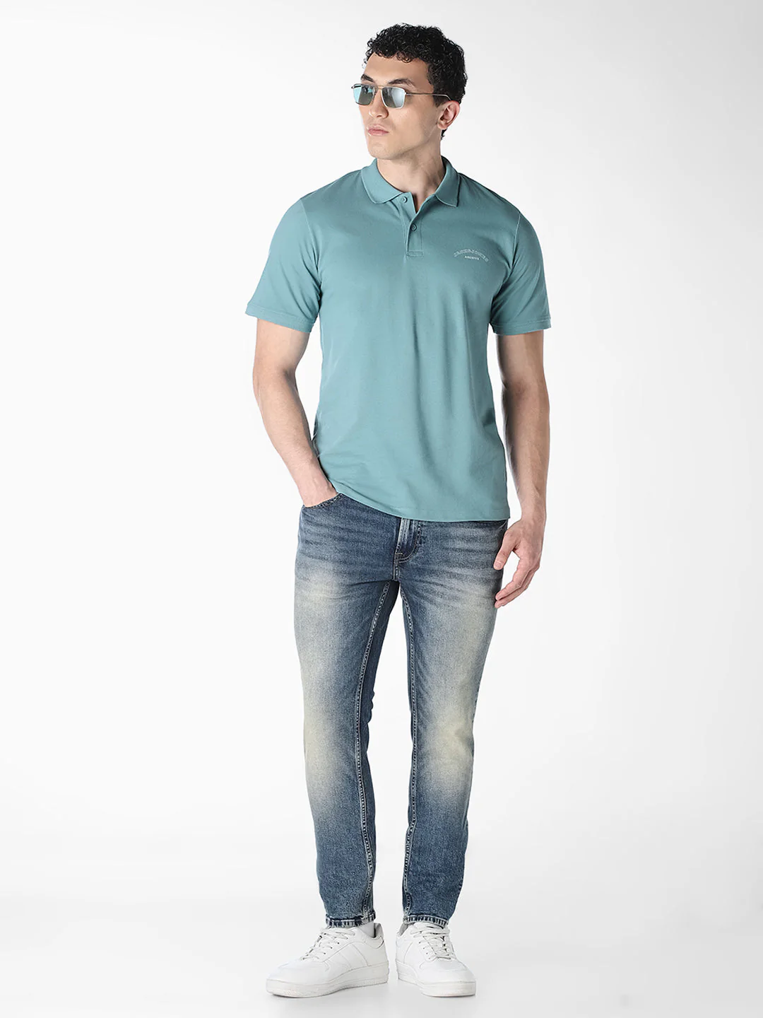 Heavily Washed Ben Skinny Fit Jeans - Image 6
