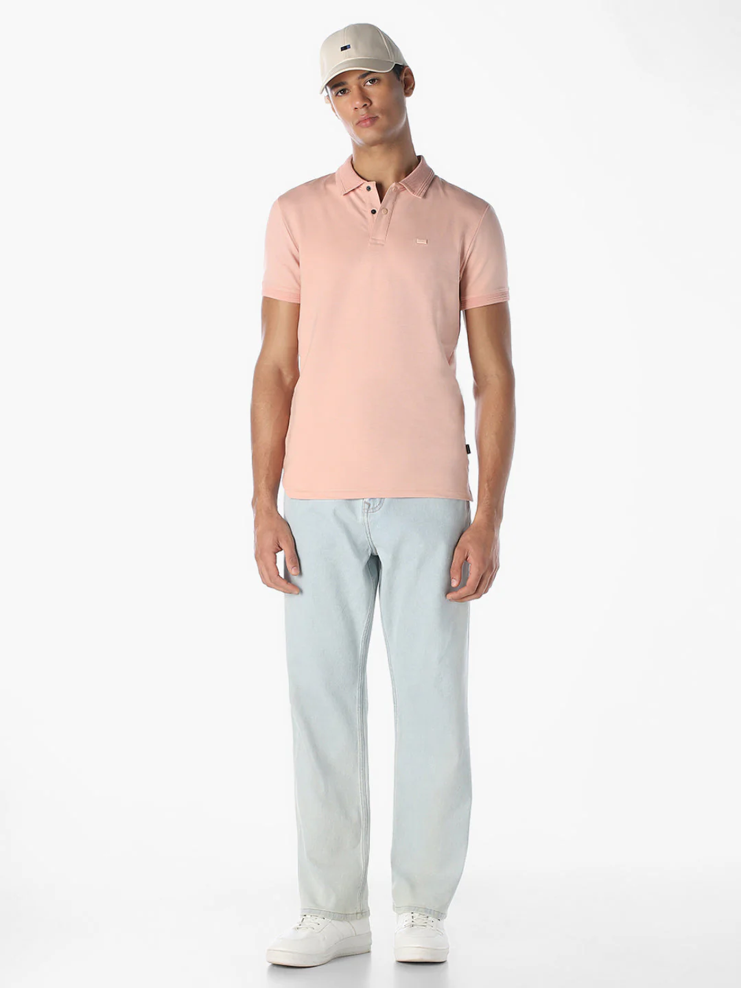 Pink Cotton Polo - Image 6