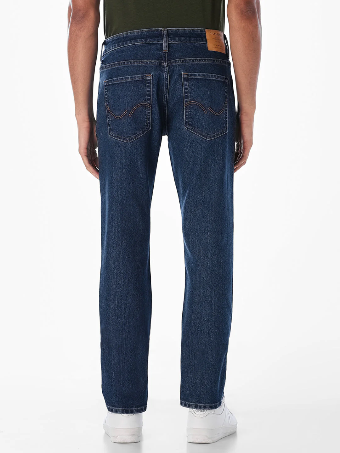 Dark Blue Clark Regular Fit Jeans - Image 3