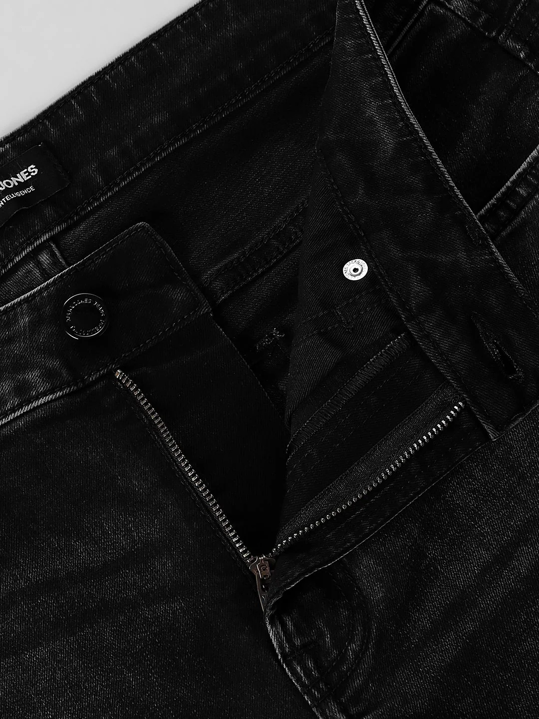 Black Washed Clark Regular Fit Jeans - Image 5