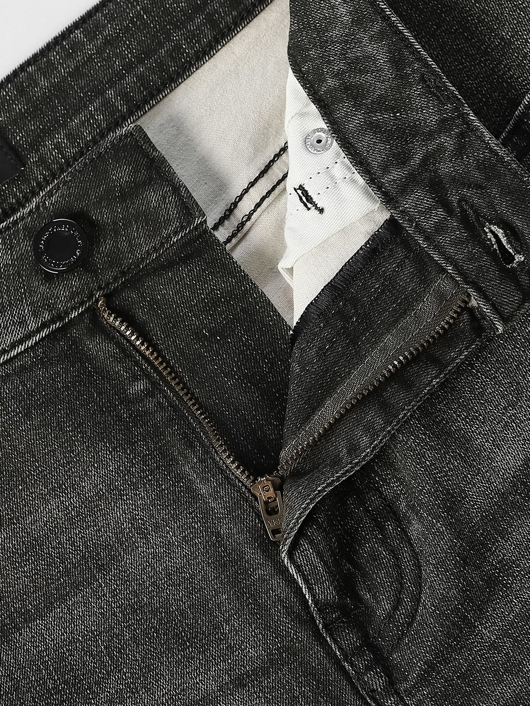 Olive Green Cliff Bootcut Jeans - Image 5