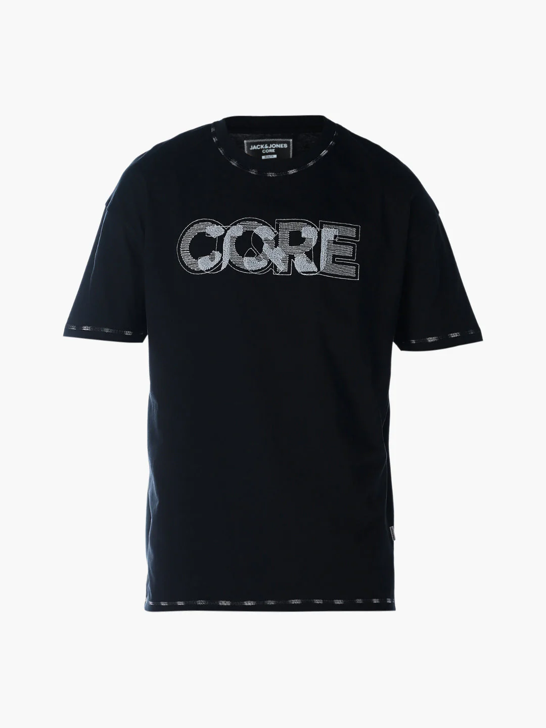 Contrast Stitch Detail Oversized T-shirt - Image 7