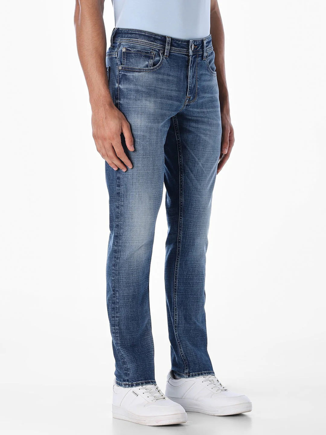 Mildly Washed Glenn Slim Fit Jeans - Image 2