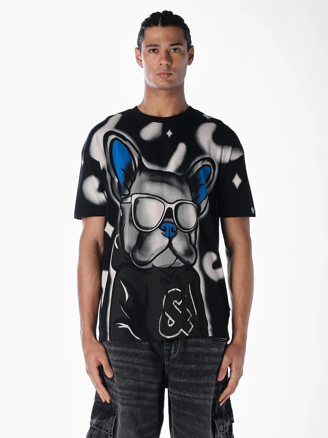 Doggo Print Oversized T-shirt - Image 2