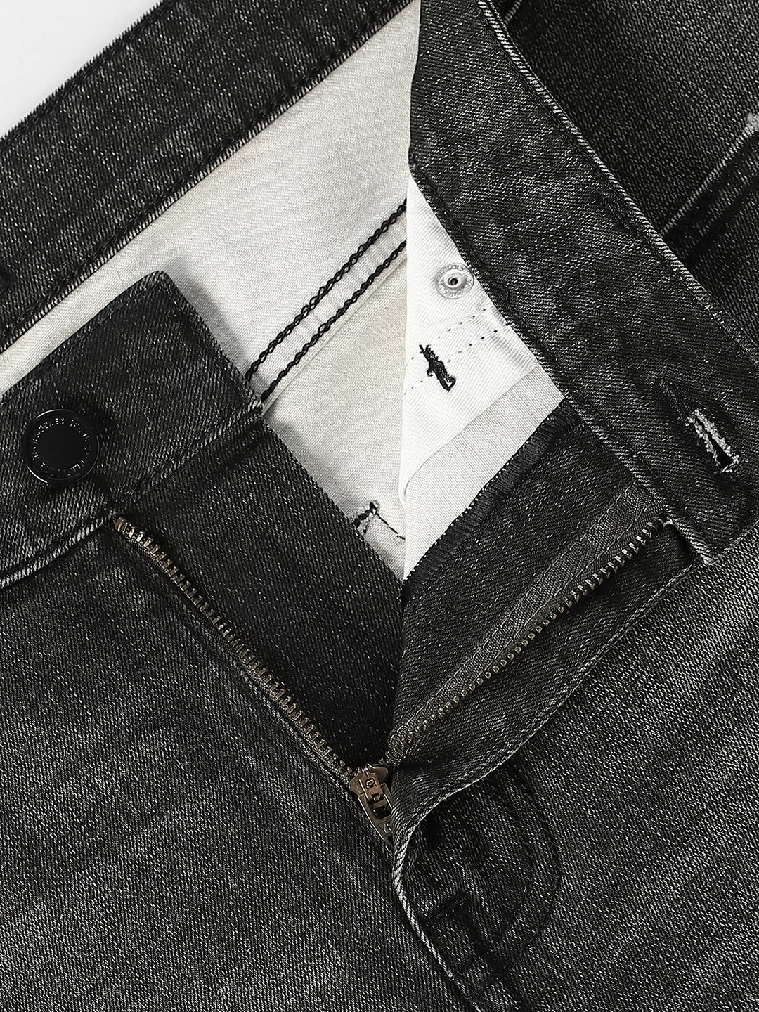 Olive Heavily Washed TIM Anti Fit Jeans - Image 5