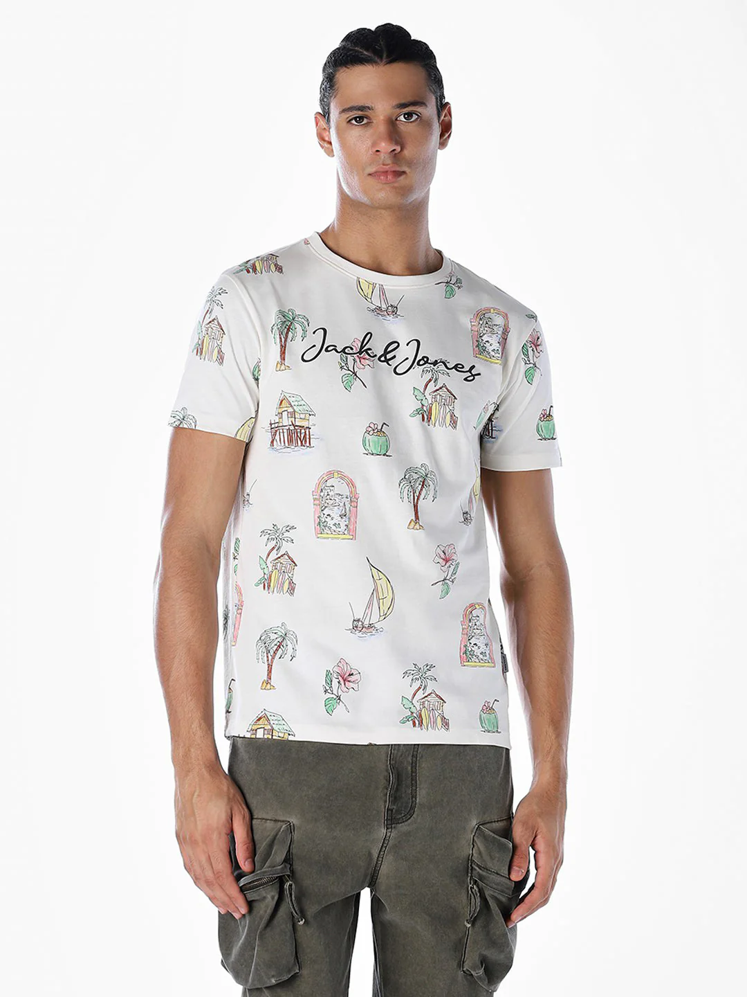 Printed Short Sleeves T-shirt - Image 2