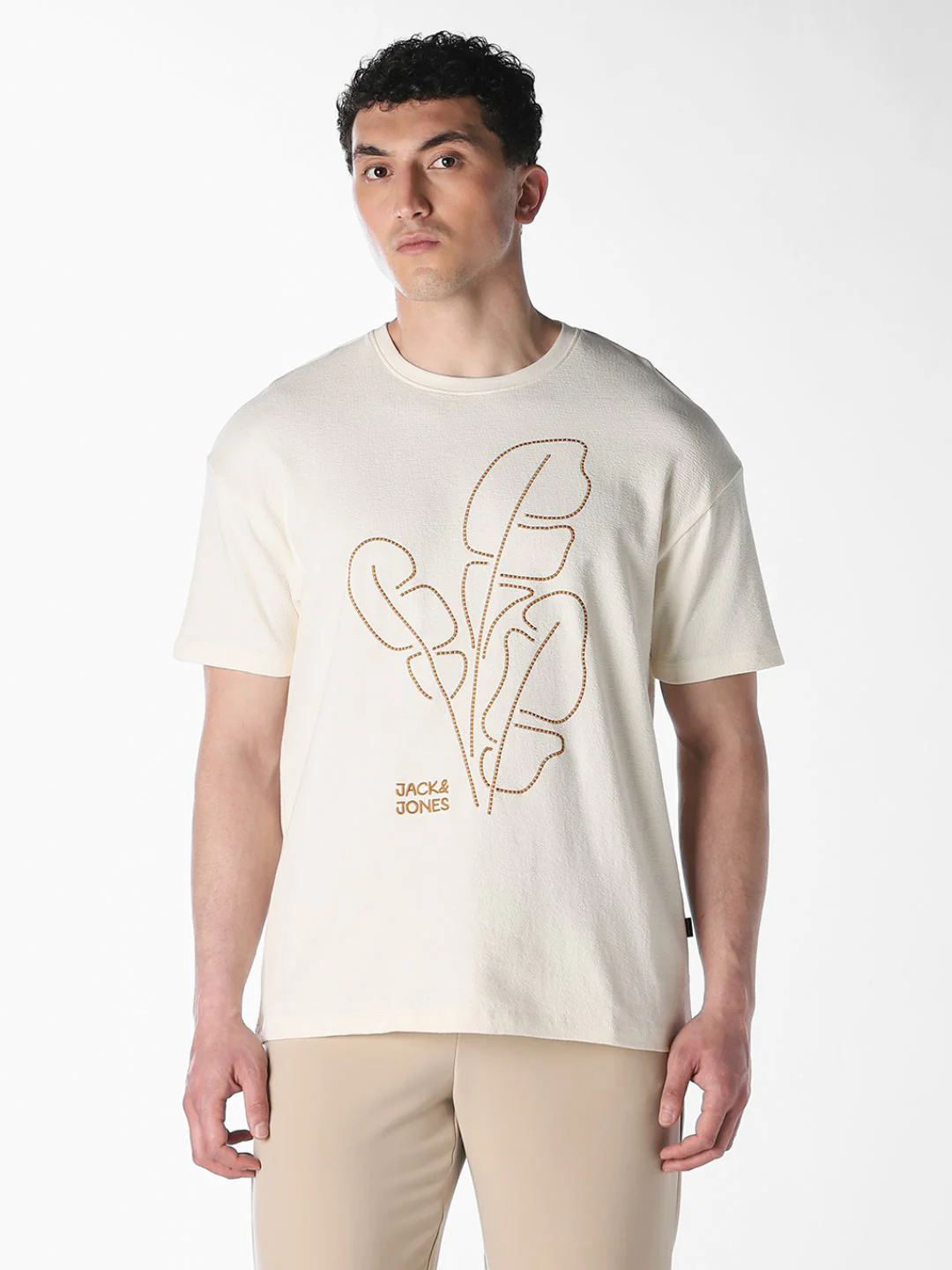 Embroidered Boxy Fit T-Shirt - Image 2