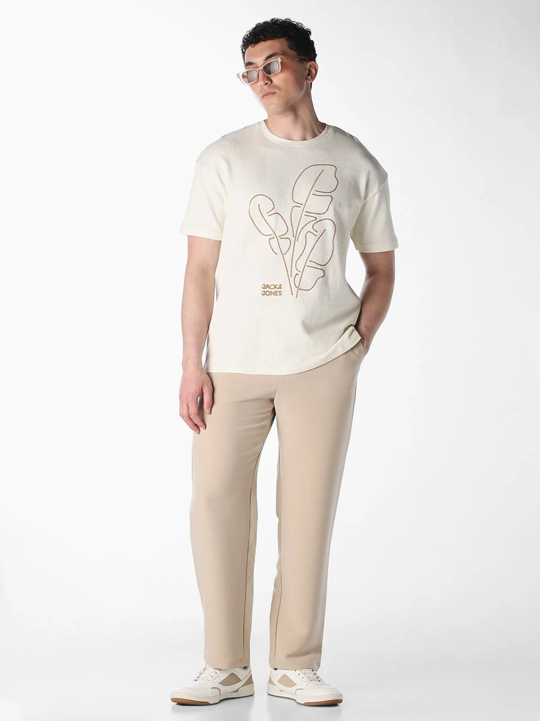 Embroidered Boxy Fit T-Shirt - Image 6