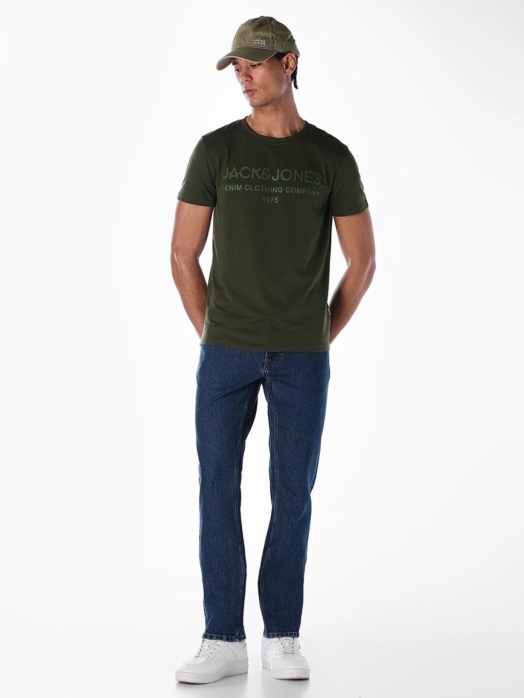 Green Logo Print T-shirt - Image 6