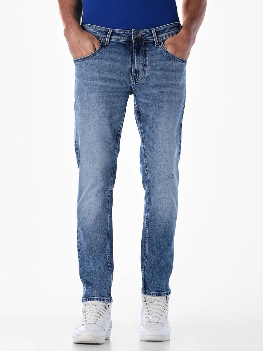 Light Blue Brak Slim Fit Jeans