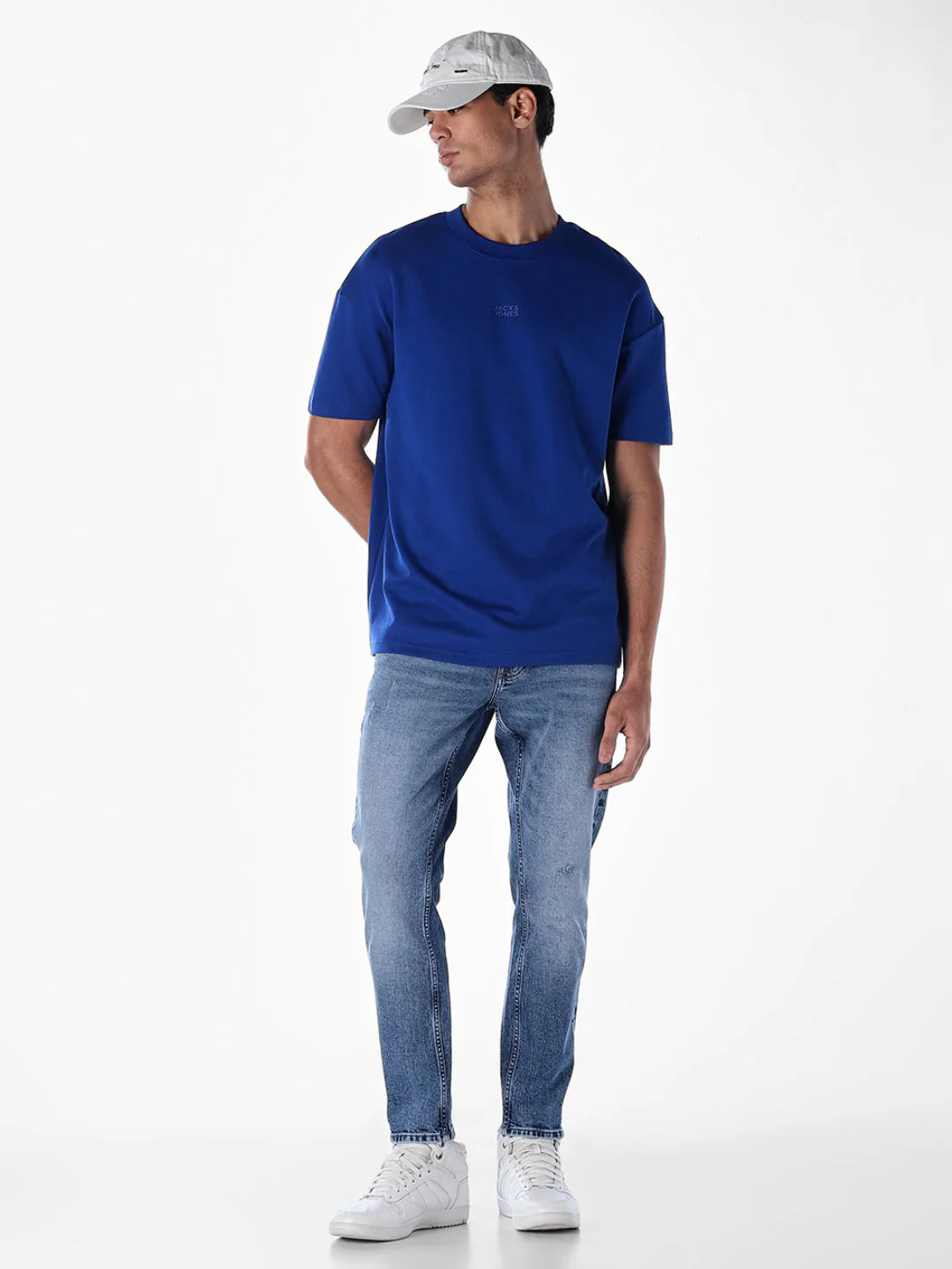 Light Blue Brak Slim Fit Jeans - Image 6