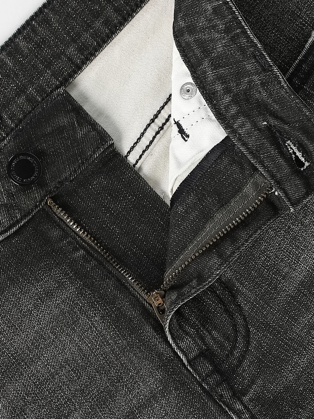Olive Cropped Brak Slim Fit Jeans - Image 5