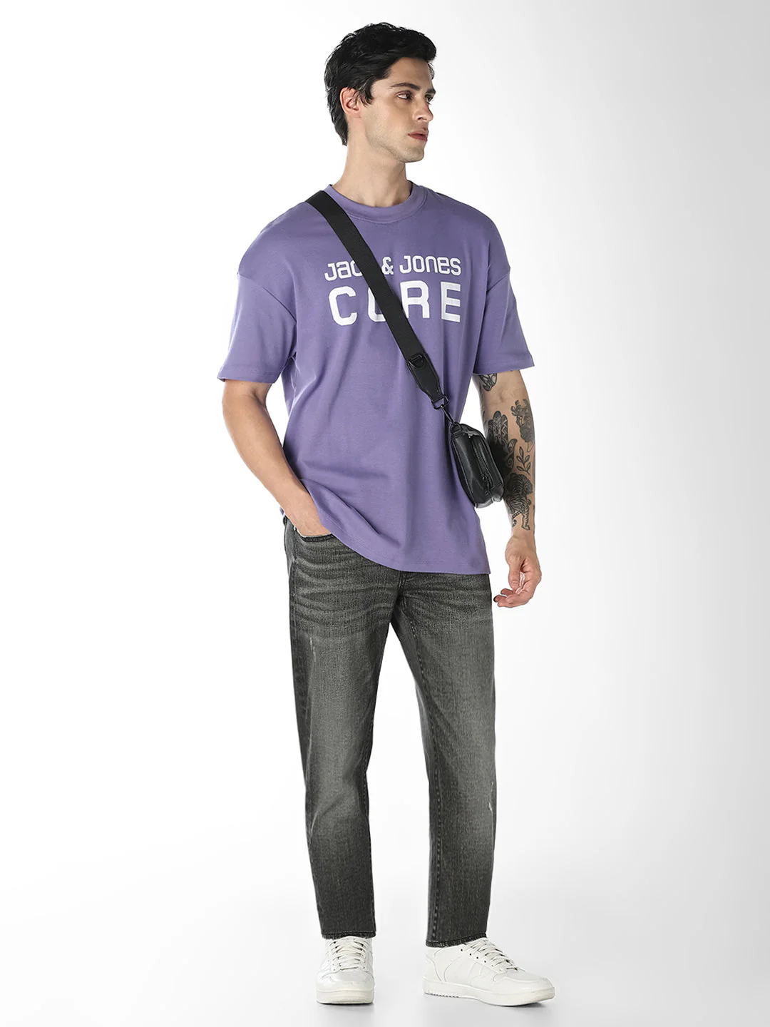 Olive Cropped Brak Slim Fit Jeans - Image 6