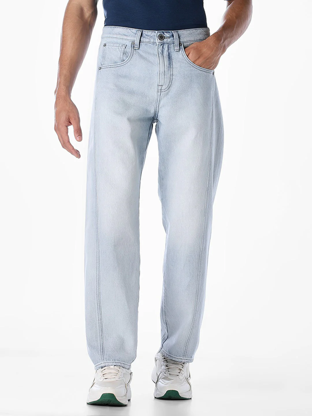 Light Blue Eddie Loose Fit Jeans