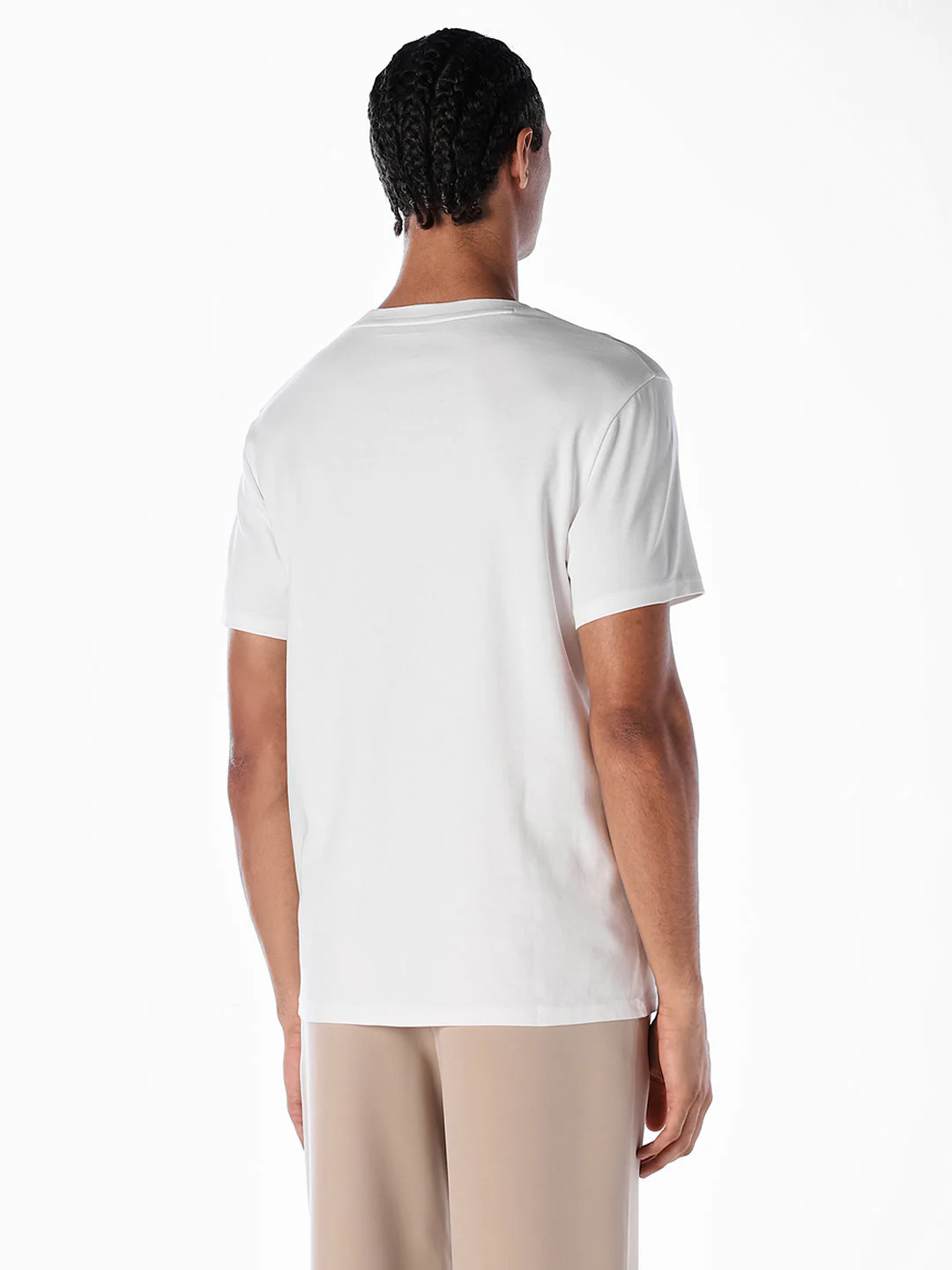Floral Print Cotton T-shirt - Image 4