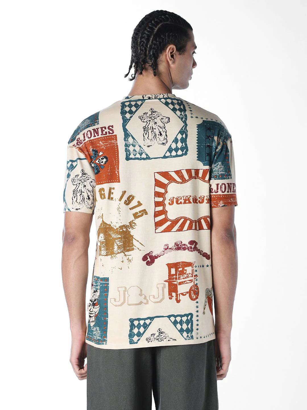 Vintage Posters Print T-shirt - Image 4