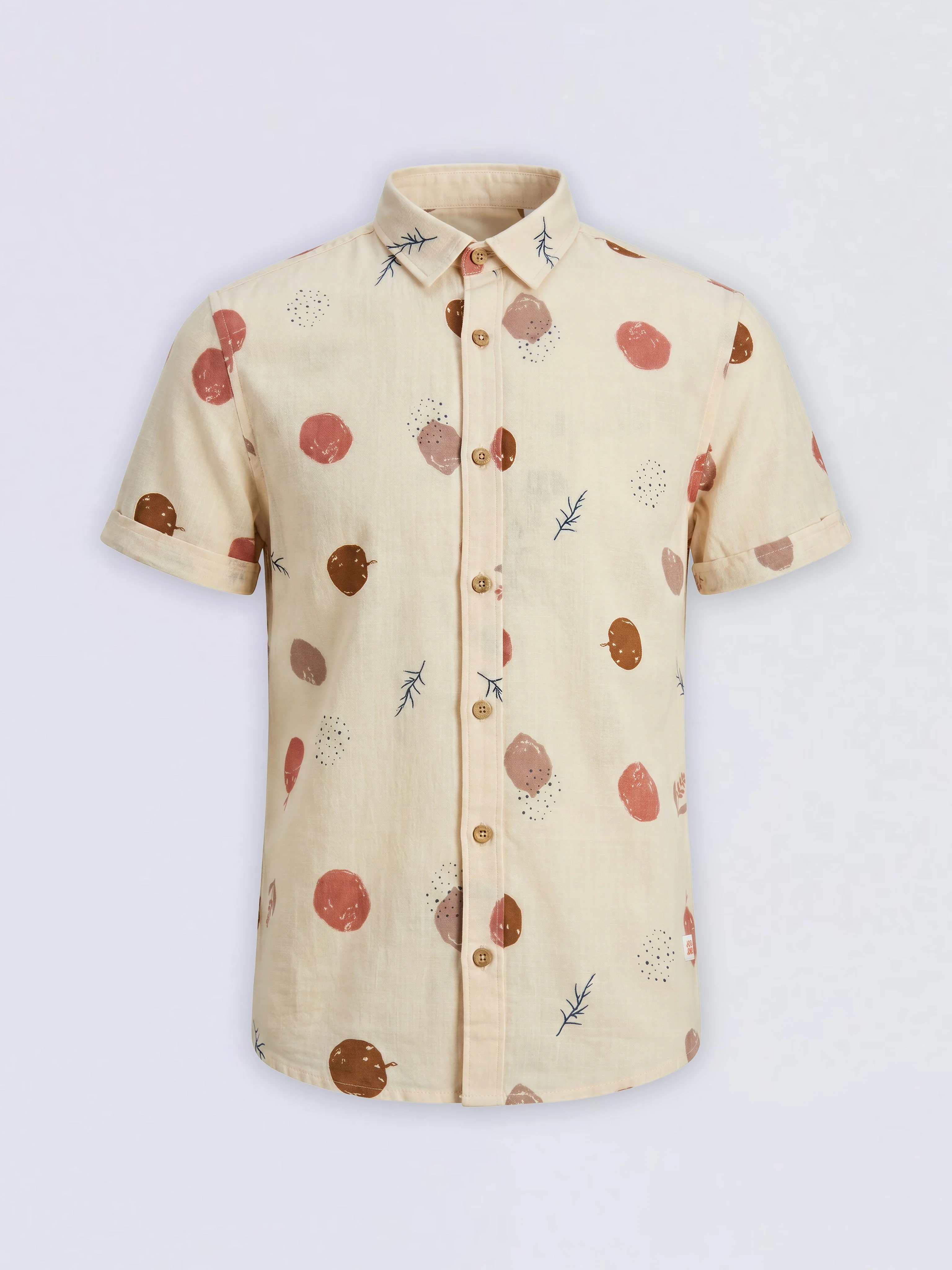 Boys Printed Short Sleeves Shirt - Image 2