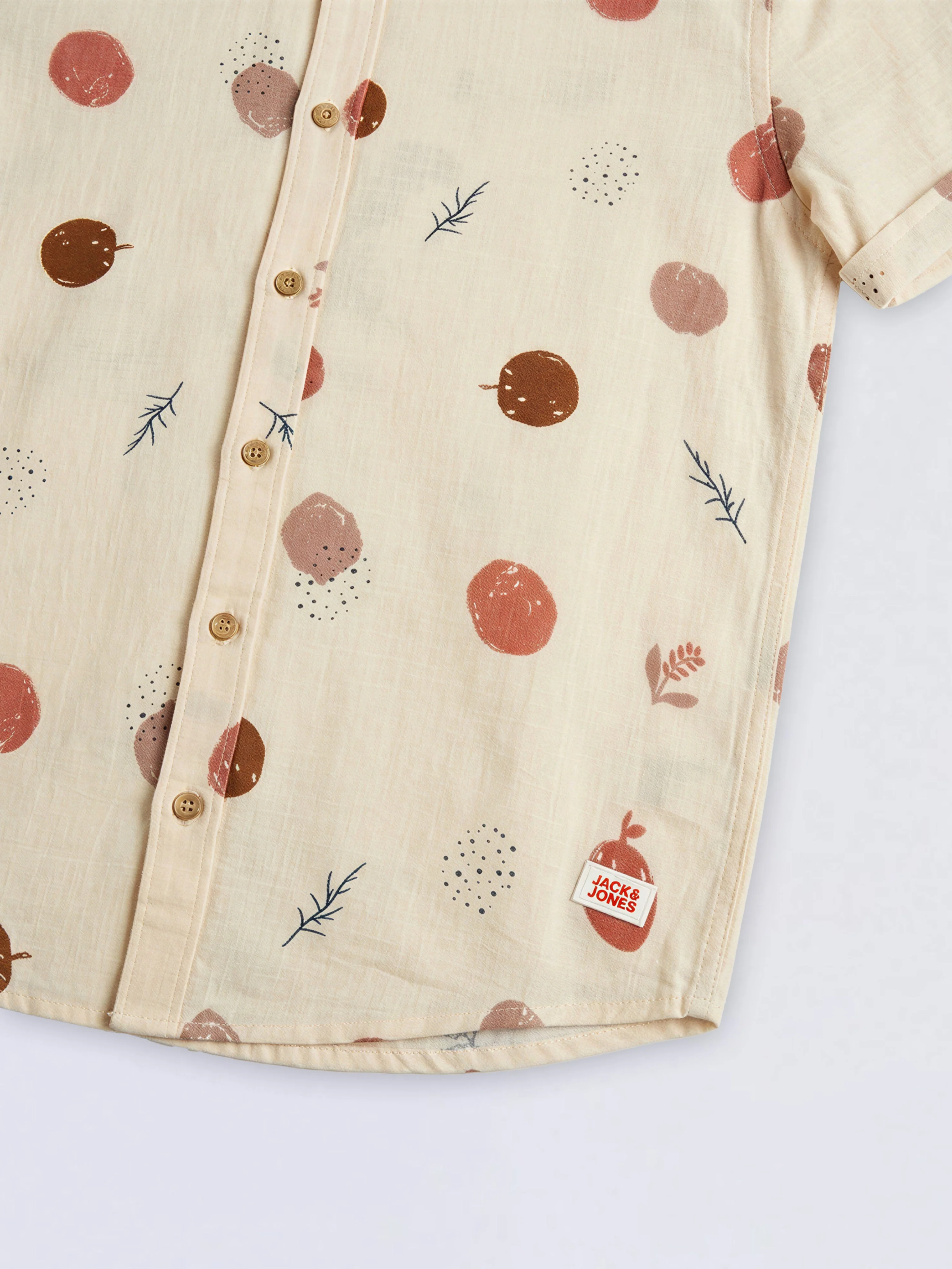 Boys Printed Short Sleeves Shirt - Image 4