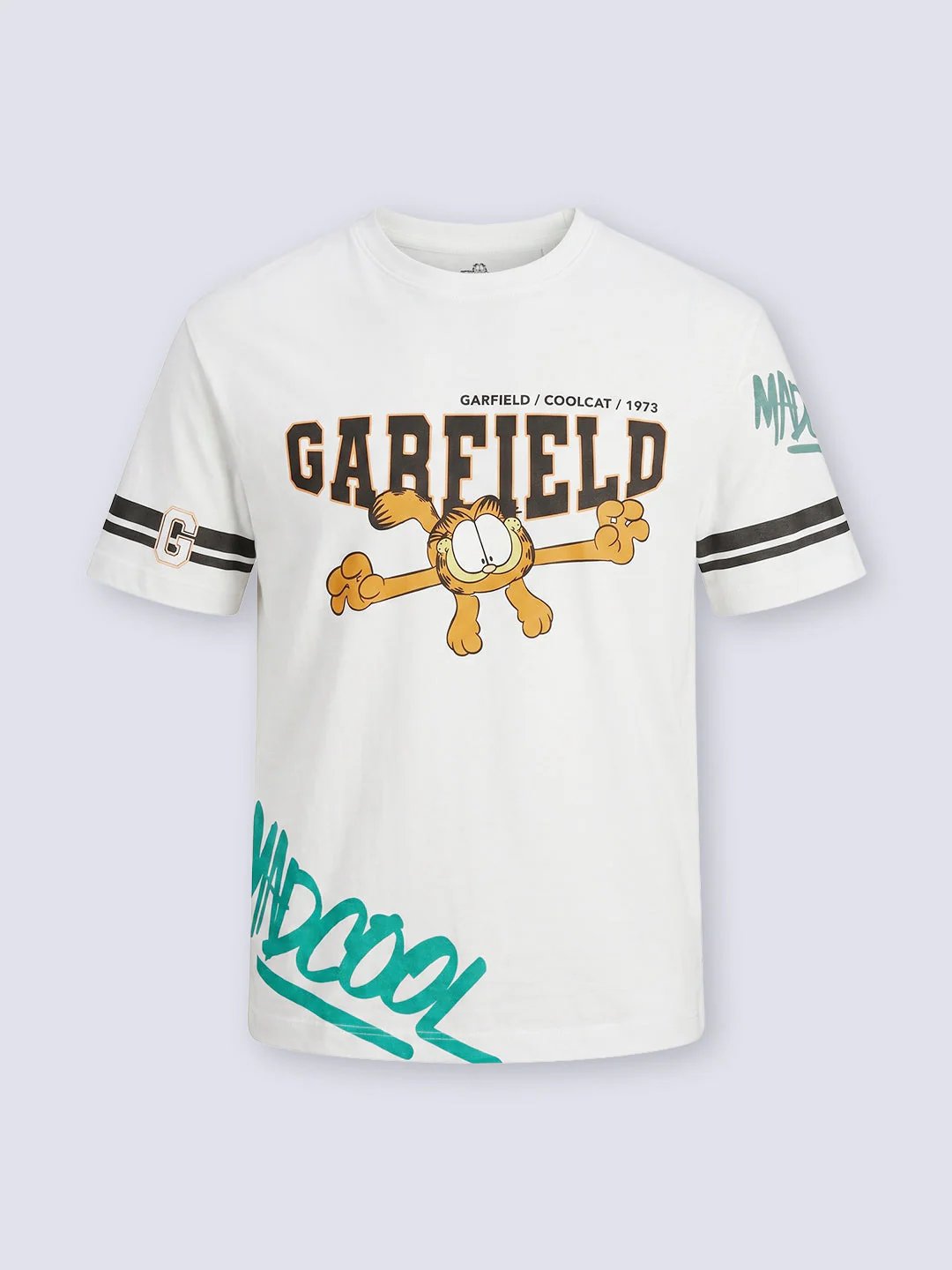 Boys Garfield Print Oversized T-shirt - Image 2