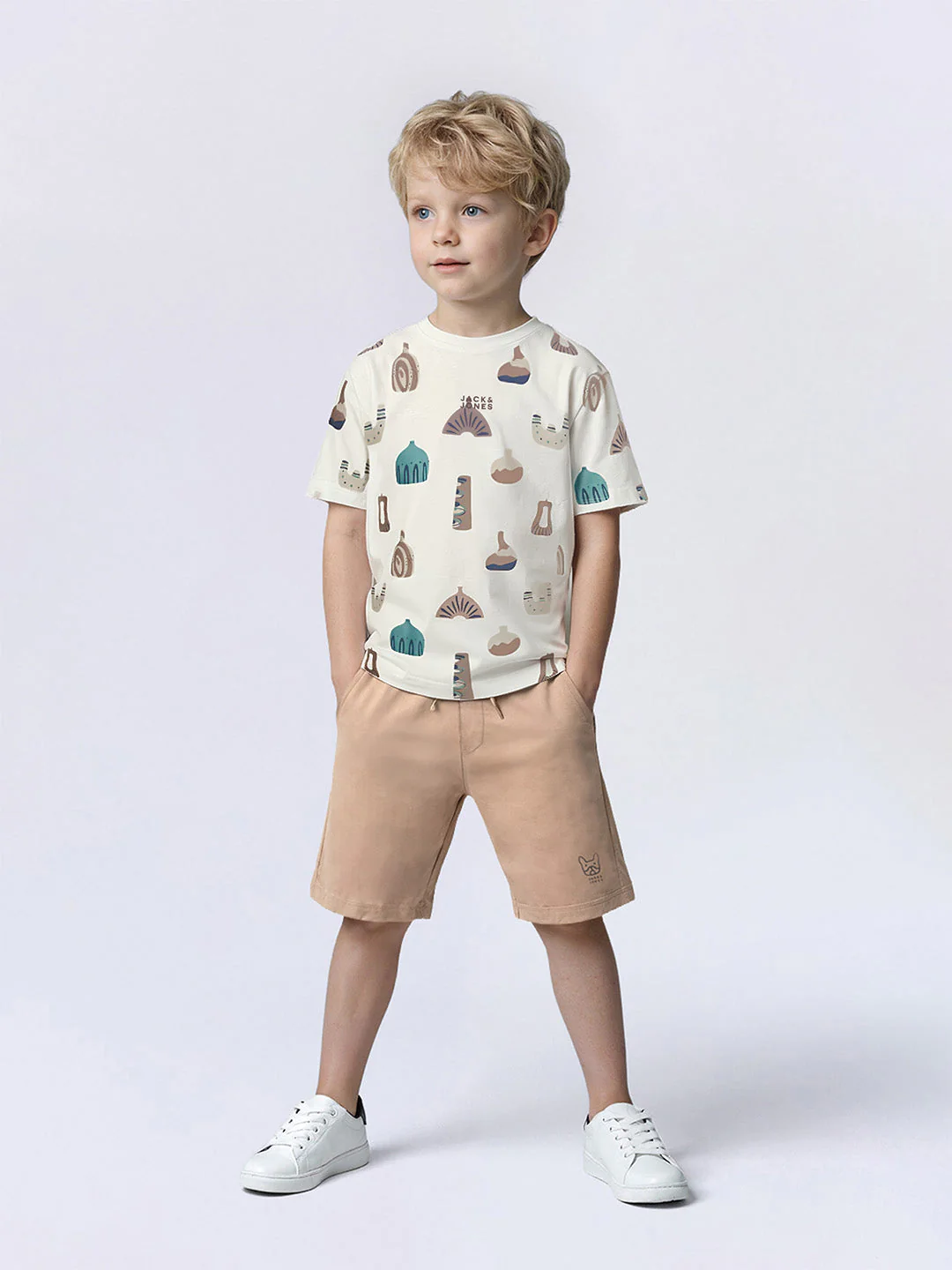 Boys Printed Oversized T-shirt - Image 5